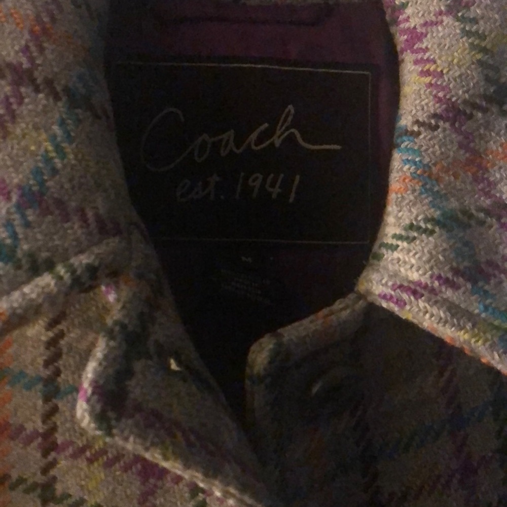 Pea coat, from the coach store size medium